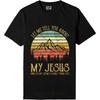 Solid Color Teeshirt Boys Oneck Tshirt Streetwear Let Me Tell You About My Jesus Retro For Unisex Teeshirt Quick Dry Shirt