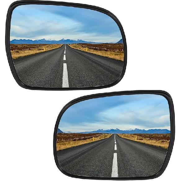 Passenger Side Mirror Replacement For Lexus RX330 2004-2006 RX350 2007-2009 RX400H 2006-2009 - Mirrors Glass, Right Side Rear View Mirror Glass With