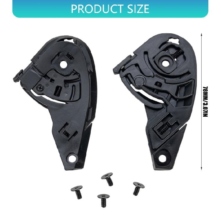 Full Coverage Motorbike Quick Mount Helmets Bottom Adapter Fixation Support for J Cruise Ensures Safety During Group Rides