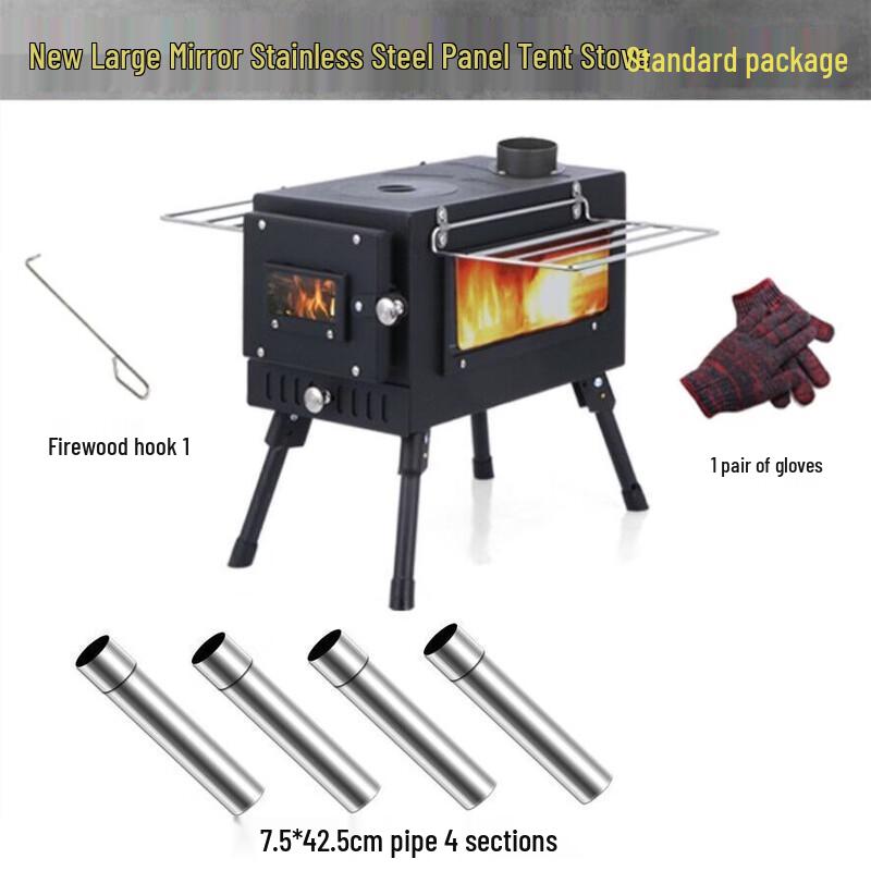 Oeny Large Outdoor Tent Wood Stove
