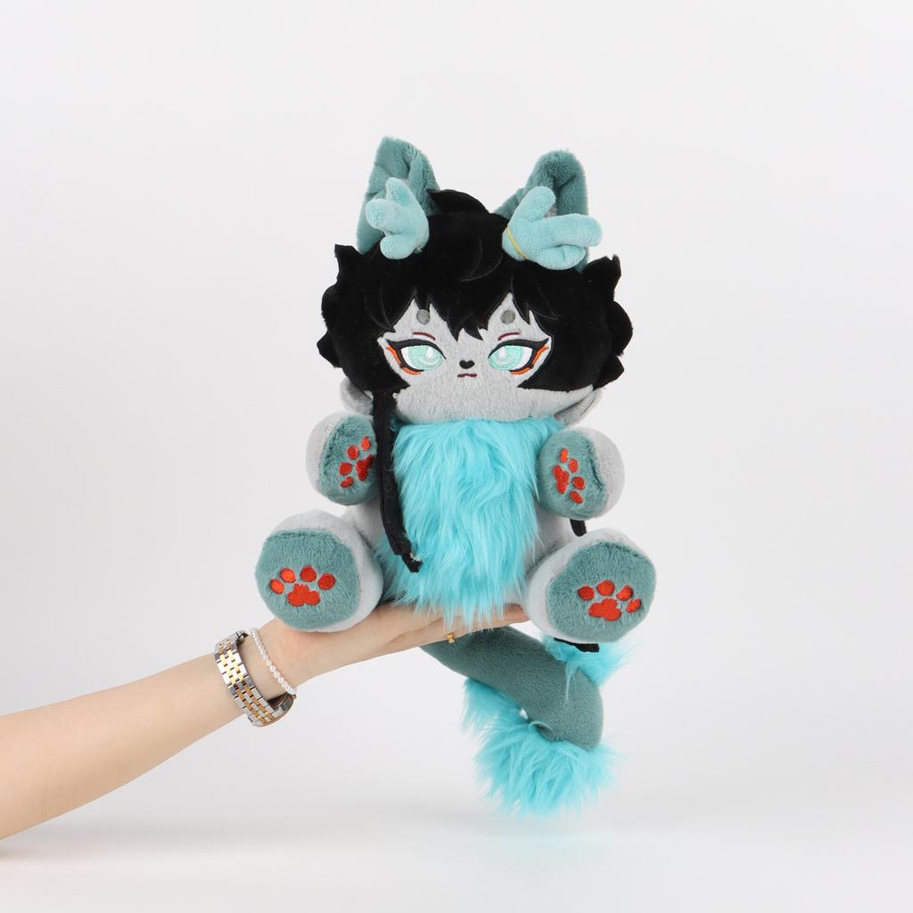 New Product Collapse: Star Sky Railway Danheng Cat Plush Toy Game Peripheral Dolls