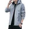 Coat Men's Spring and Autumn New Men's Casual Windproof Hooded Jacket Men's Loose Upper Clothes Boys