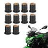 Wellnuts, Motorcycle Accessories Insert Rubber Nut (Rubber Blind Nut) M6 Well Nut, Extension Nut