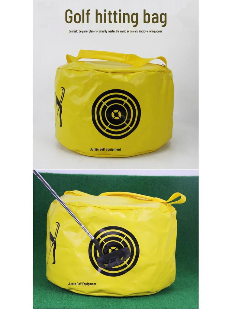 Portable Golf Swing Practice Bag for Beginners - Indoor & Outdoor Use