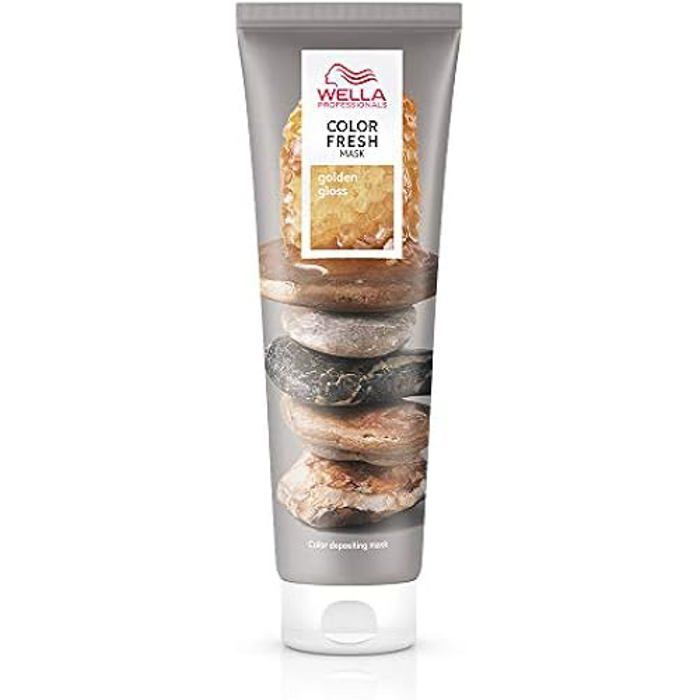 Mascarilla - WELLA PROFESSIONALS - Color Fresh - Brillo Dorado - 150 Ml - Sans Ammoniaque