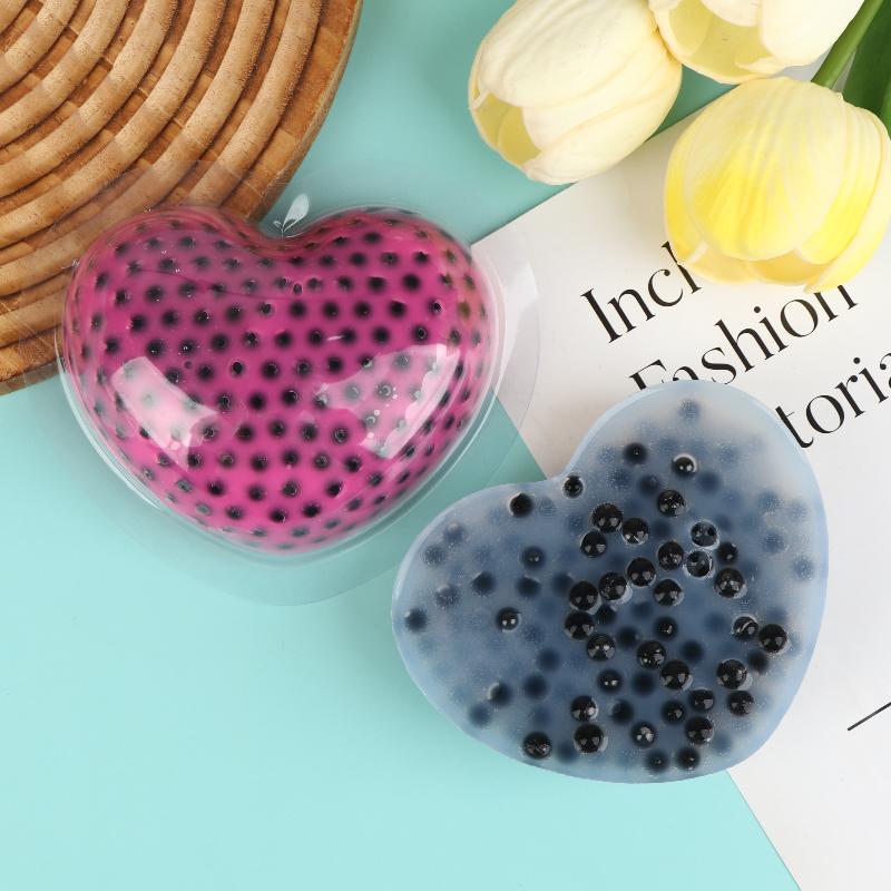 Creative Love Pimple Popping Squeeze Toy Funny Soft Stress Relief Toys Pinch Love Pimples Relieve Anxiety Toy For Adult Kid