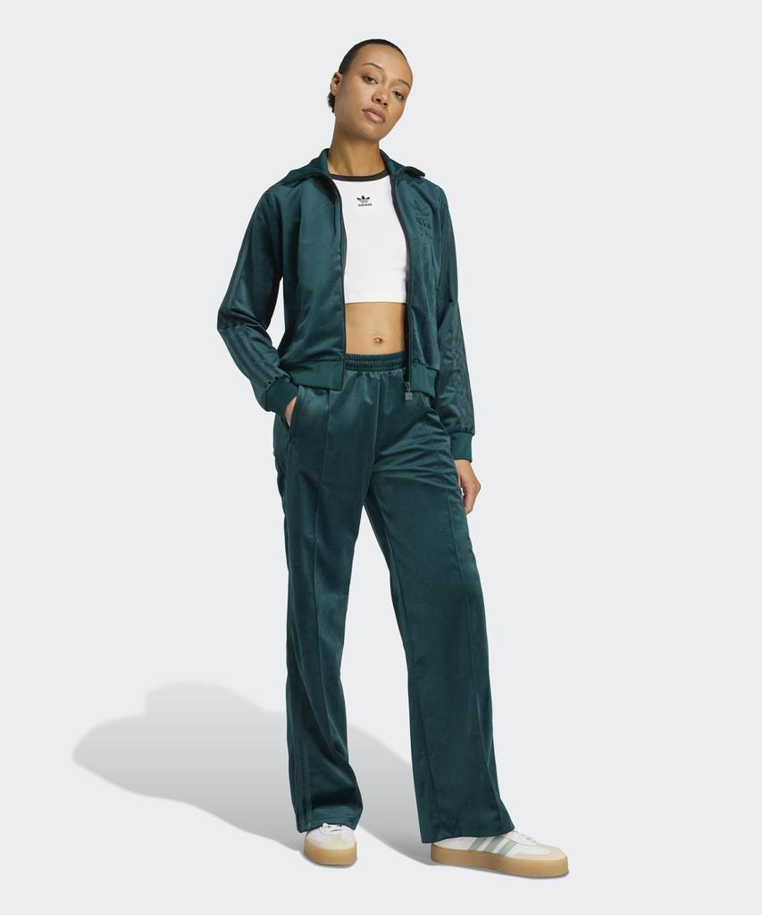 ADIDAS Velour Track Top - Aura Ivy / Jy2589