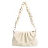 2026 High-End Soft Leather Cloud Bag: Women's Chain Pleated Shoulder & Crossbody Bag