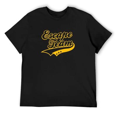 Escape Room Team T-Shirt Quick Drying Blanks Anime T Shirts New Gifts and T-shirts Heavyweight T Shirts for Men