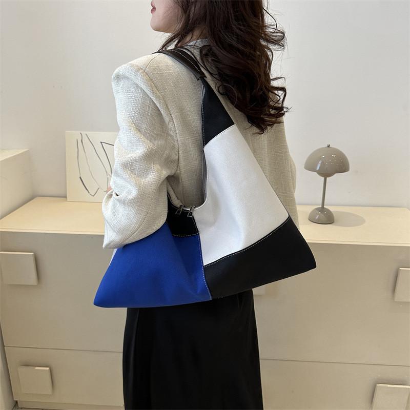 Stylish And Chic Large Capacity Spring 2024 Canvas Tote Bag For Daily Commute