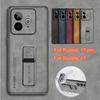 For Realme 15 Pro Realme15 5G Sheepskin Leather Stand Matte Case for Realme 14 Pro Plus 14T Shockproof Matte Bumper Holder Cover