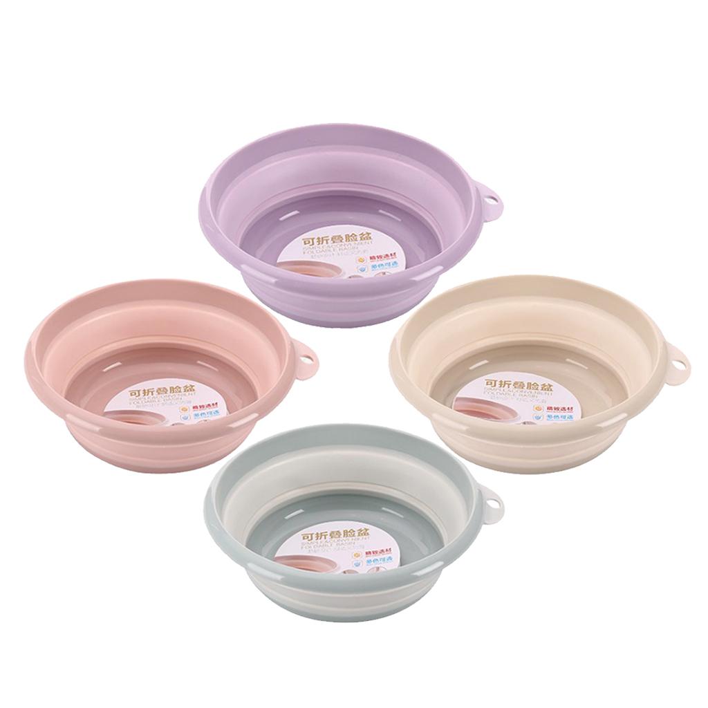 Foldable Bowl Strainer Bivouac Kitchen Sink Bowl, Portable BPA Collapsible Basin