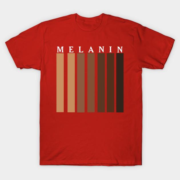 Unisex Fashion TShirt Melanin Print TShirt Plus Size S-5XL T-Shirt 100%Cotton Tops O Neck Short Sleeve Tees