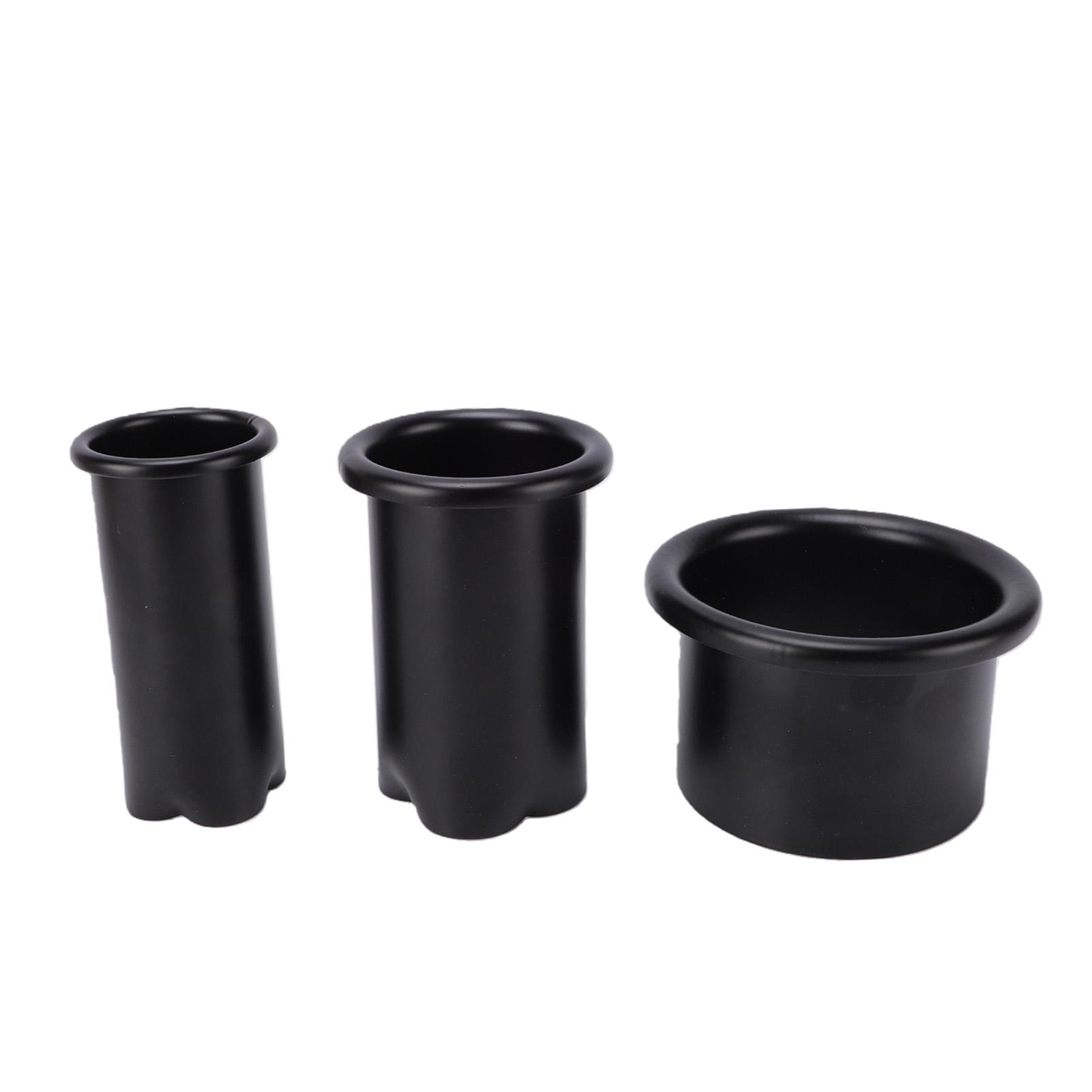 

3 Sizes Hair Dryer Holder Tray Stainless Steel Blow Dryer Stand for Bathroom Salon Black