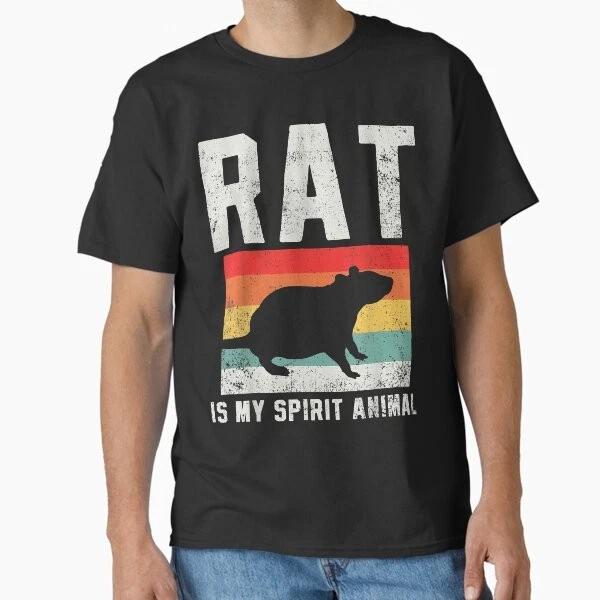 

Rat Retro Vintage Classic T-Shirt Made in USA/AUS T-Shirt S-2XL 4XL