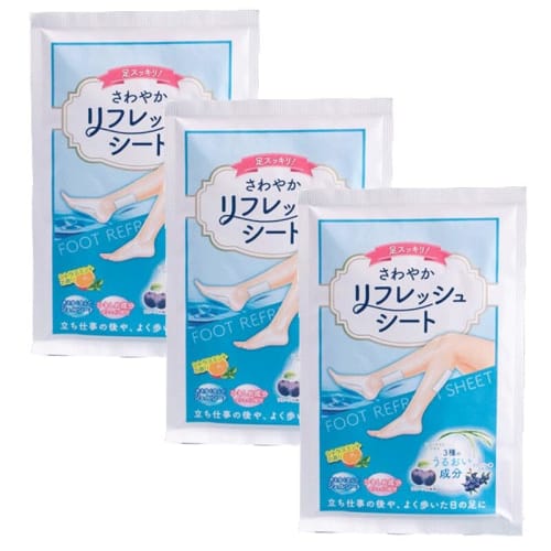 Teikoku Pharmaceutical Teikoku Pharmacare Refreshing Sheets, 18 Sheets (6 Sheets X 3 Packets)