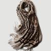 Reversible Cashmere Scarf/Shawl for Women: Thick, Warm, Multi-purpose for Autumn & Winter