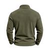 Men Zipper Sweatshirts Quarter Zip Pullover Half Zipper Hoodie Men Gym Man Autumn Solid Men's Sweatshirt Coat