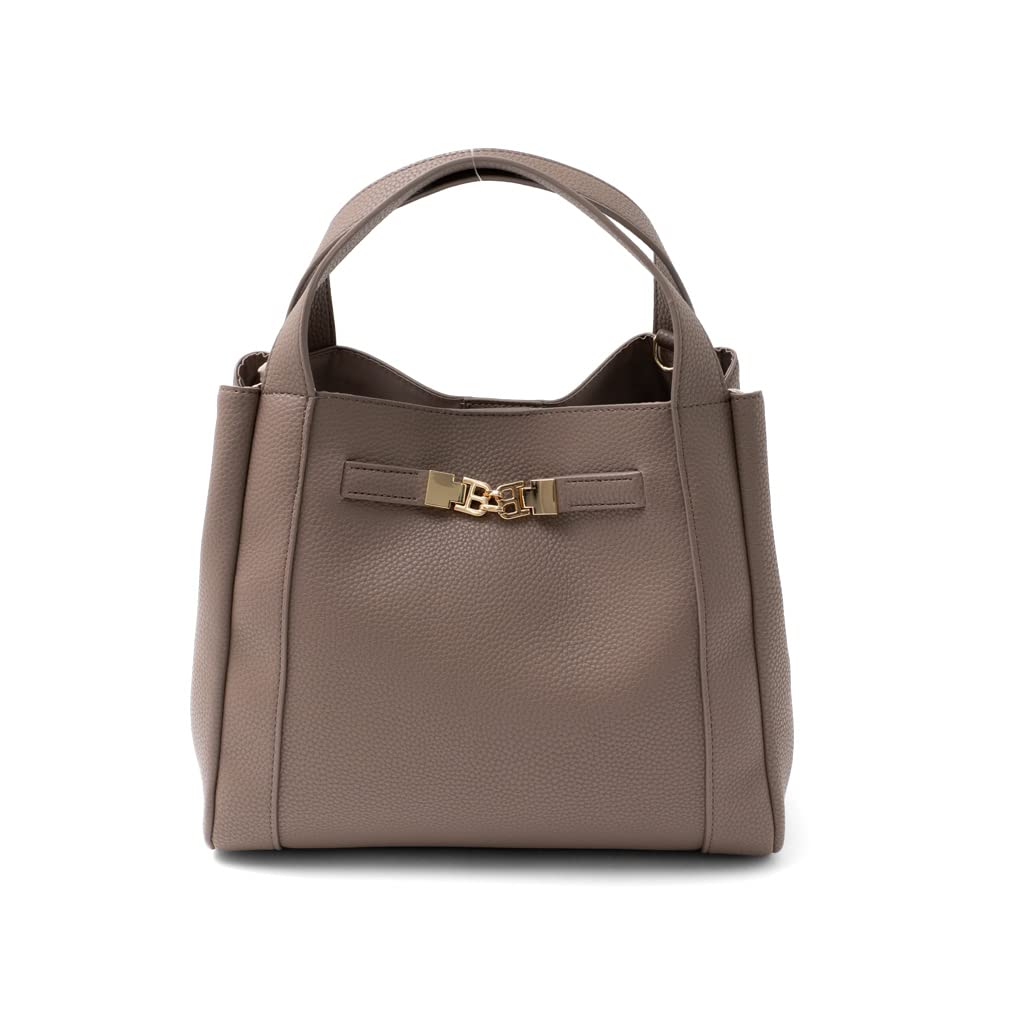 

Vita Felice 3 Space 2way Handbag for Women [VITAFELICE] inb-10031p (Mocha)