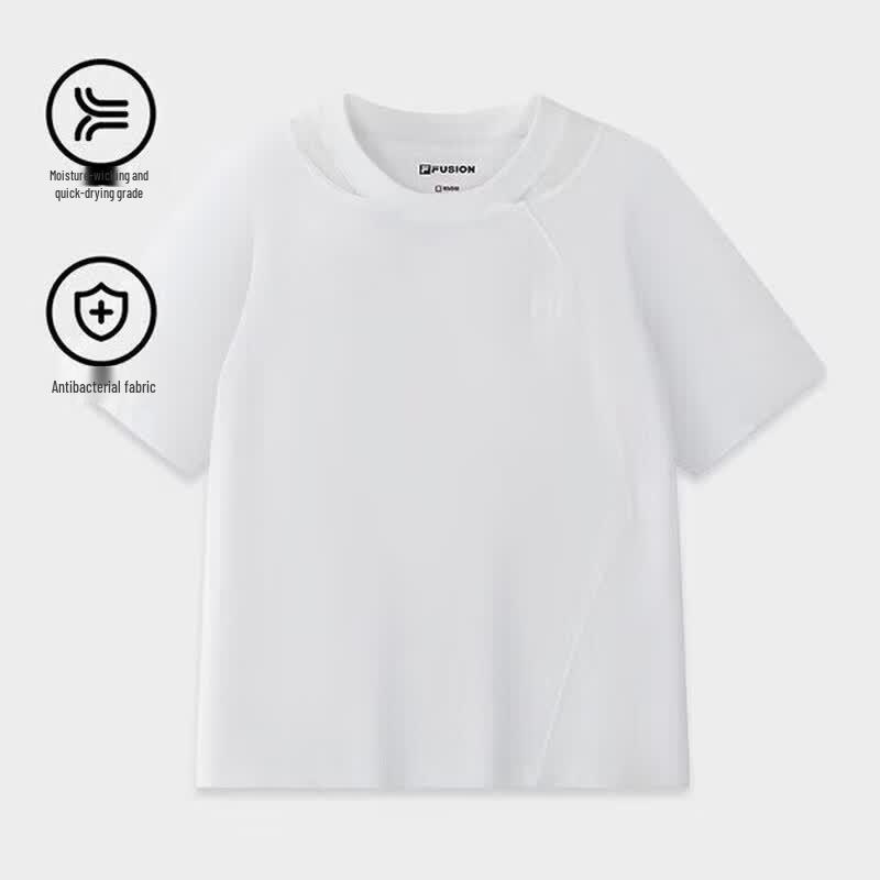 FILA FUSION Women s Moisture-Wicking Basic Knit T-Shirt XXL