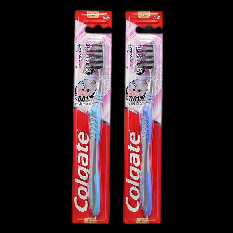 Colgate SlimSoft Charcoal Toothbrush