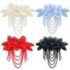 Hand-Sewn Brooch Pin Fabrics Handmade Shoulder Decorative Flowers  Clothing Decoration Accessories