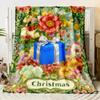 Dreamy Christmas Flannel Thin Blanket Bedroom Blanket, Iving Room,sofa Blanket,student Office Nap,camping Trip,children's Gift