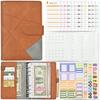 Hot Selling Products 2023 Organizer Cash Envelope Budget System Binder Loose Leaf Diary Ring Binder A6 Binder Budget Planner