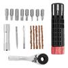 Cylindrical Tire Repair Tool Alloy Steel Mini Ratchet Tool Set Mechanic Ratchet Manual Wrench for Cycling Accessories