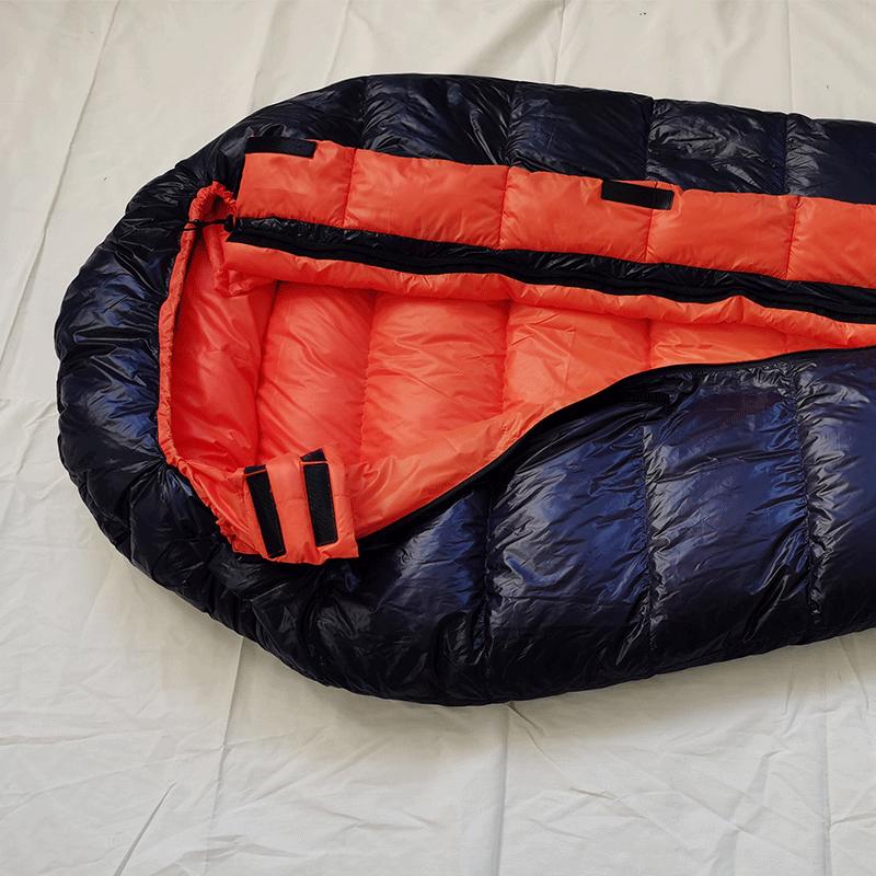 Li Shen Outdoor Winter Duck Down Mummy Sleeping Bag