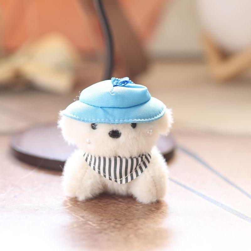 

Cute Plush Dog Doll Pendant With Comfortable Fabric For Kids And Teens синій