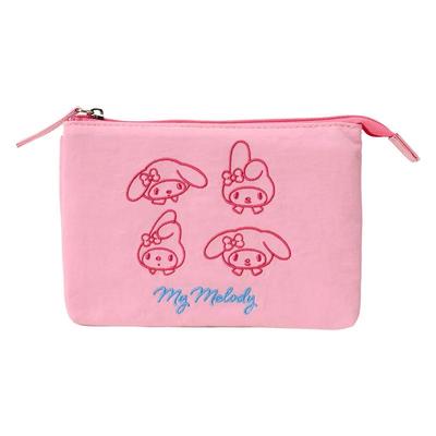 Sanrio My Melody 3-Pocket Pouch ( Face ) Japan NEW Sanrio Characters