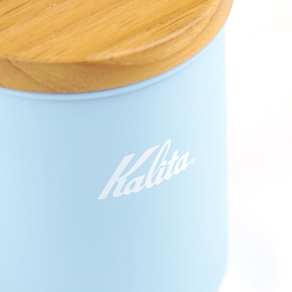 Kalita [Seria Ziemia] Pojemnik na kawę SORA, Stal nierdzewna, Mały, Pusty, Pojemnik do przechowywania ziaren kawy, Wyprodukowano w Japonii #44333