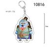 Acrylic Keychain - Luffy, Zoro, Nami Anime Pendant