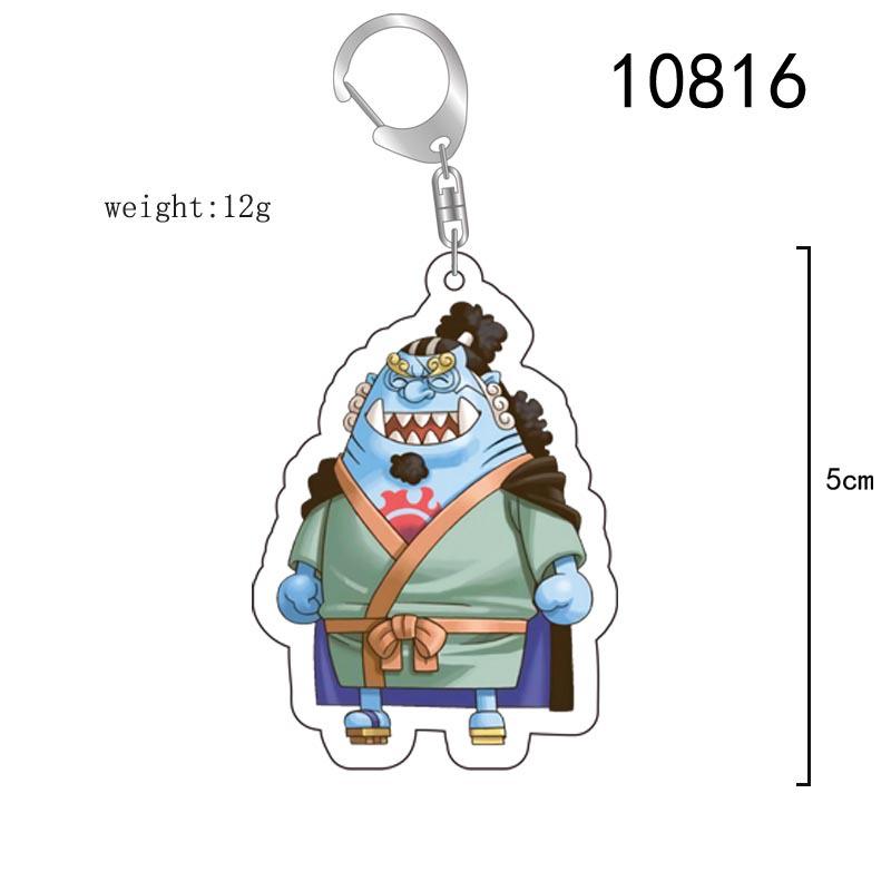 Acrylic Keychain - Luffy, Zoro, Nami Anime Pendant