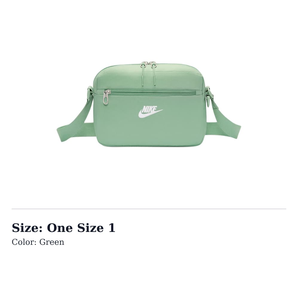 Nike Heritage Polyester Crossbody Bags Unisex