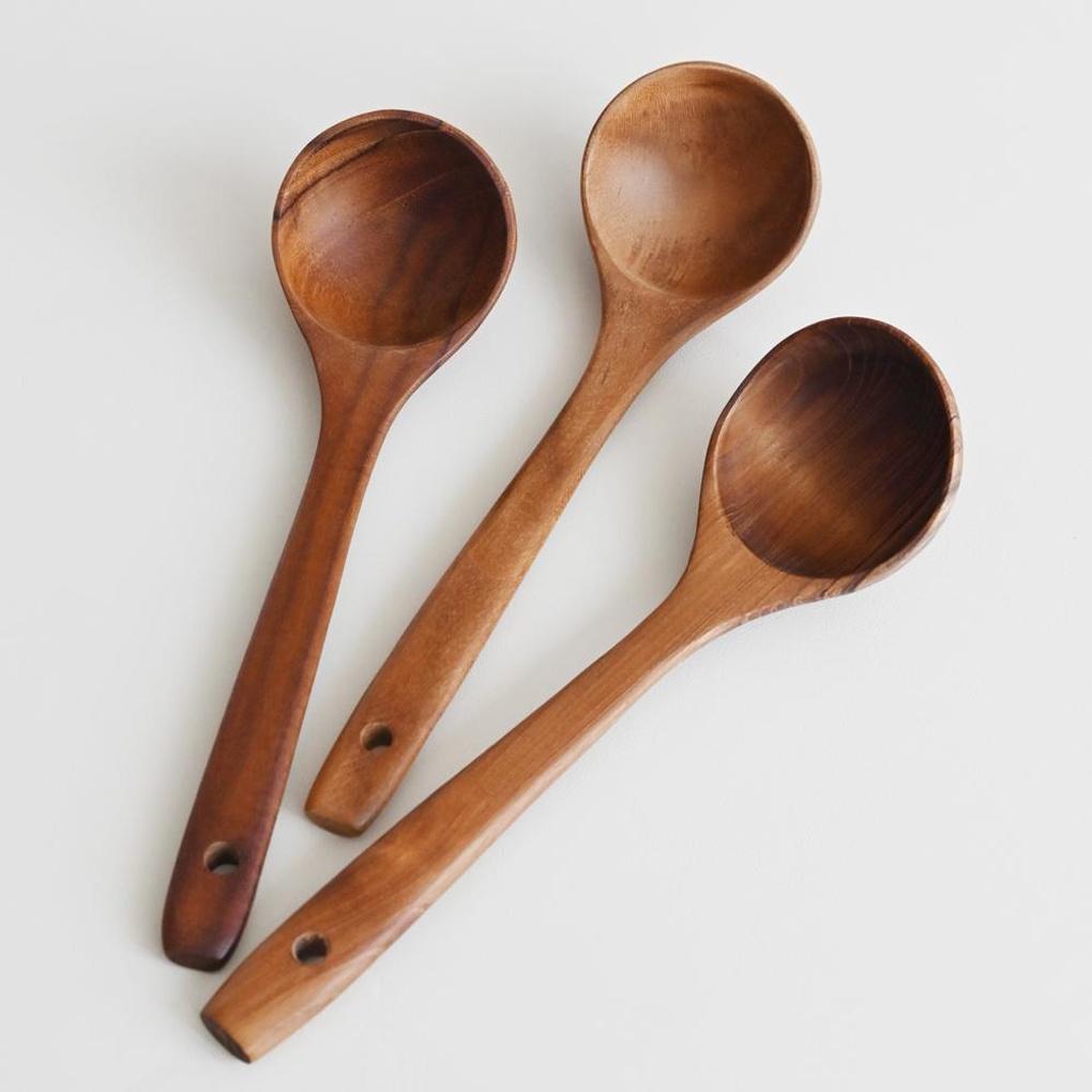 Romwood Indiantique Wood Ladle Small