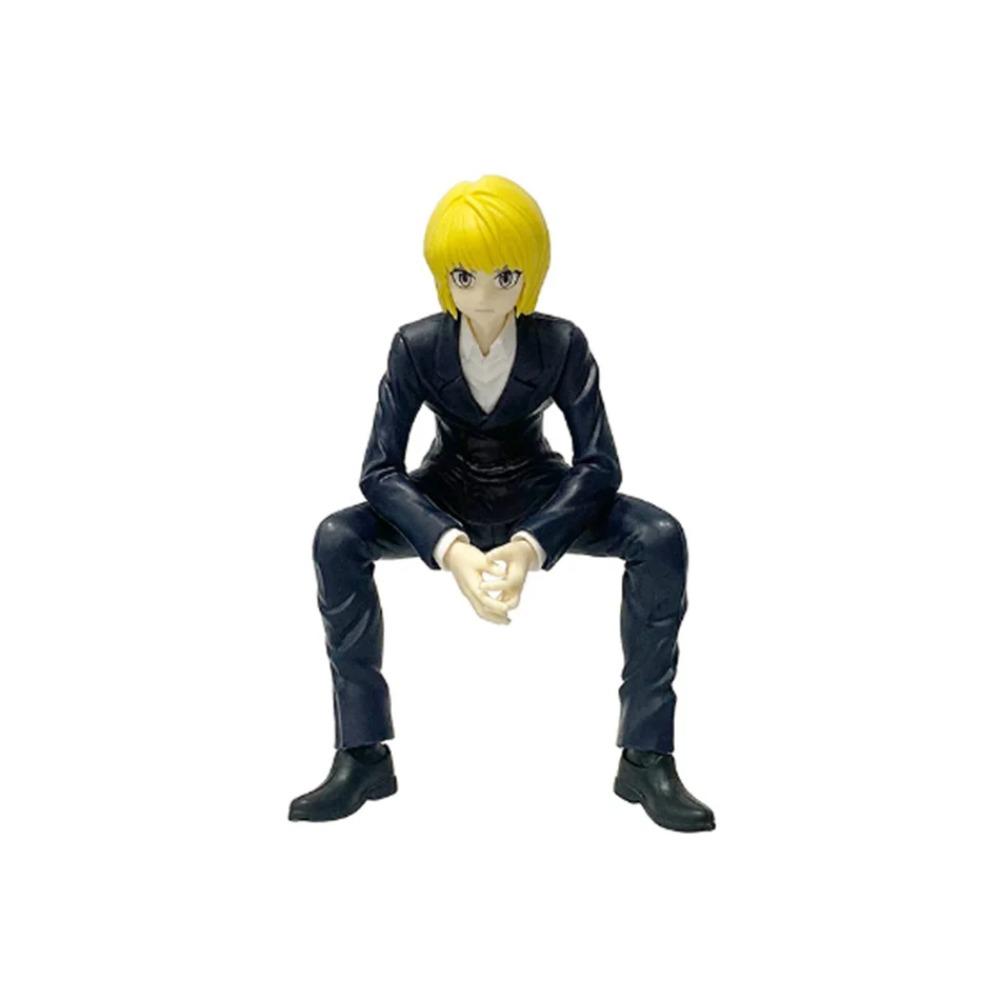 Anime Hunter×Hunter Figure Kurapika Action Figure Chrollo Illumi Hisoka Figurine Collection Noodle Stopper PVC Model Toys Gift