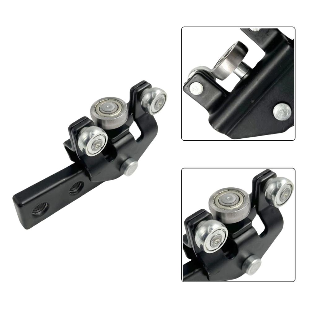 2013 Diesel Door Roller Wear-resistant Design Black Colour Easy Installation Non-deformation Feature Practical Accessory