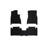 Compatible BMW 5 Series (2018-2023) Black Nylon Floor Mats - Full Coverage, Dirt-Resistant