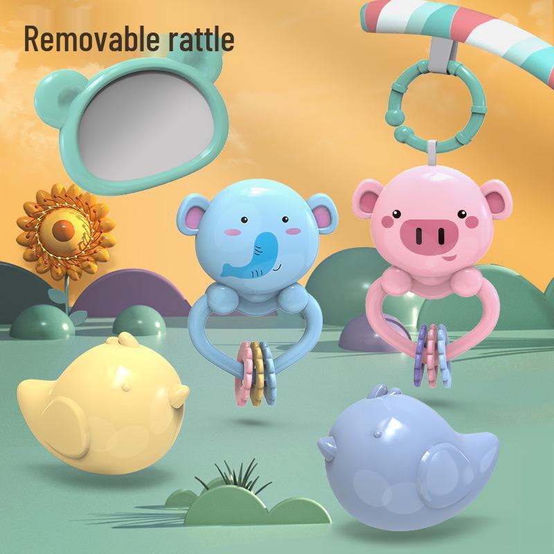 Sală de joacă pentru bebeluși cu muzică, covor de târâre cu pian pentru educație timpurie (0-1 an)