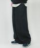 GLW Wide Cut Balloon Pants Cotton Black