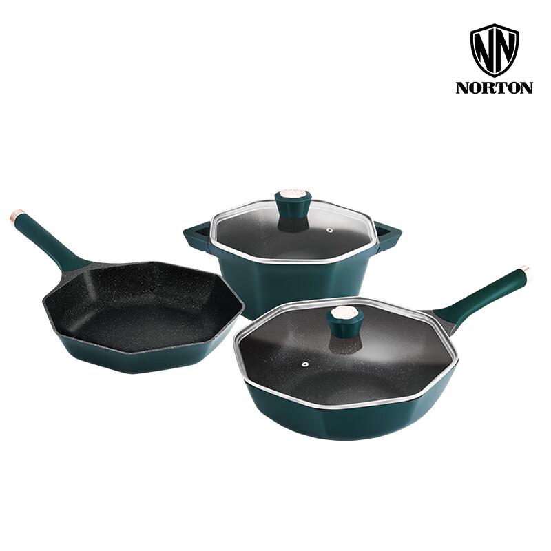 NORTON Odol Nordic 3-Piece Non-Stick Cookware Set