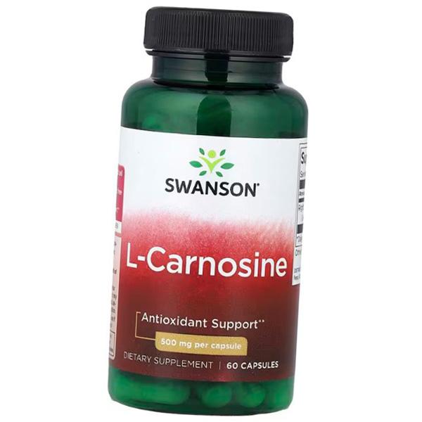 Carnosine, L-Carnosine 500, Swanson  60caps (72280124)