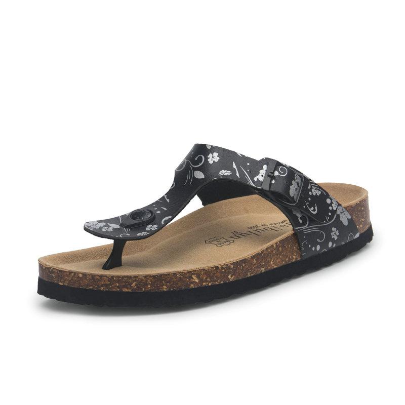 Fashion 18 Color Big Size 35-45 New Beach Cork Flip Flops Slippers Casual Summer Women Beach Slippers Flip Flops