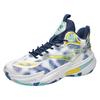 Youth students basketball shoes men's sneakers women's leather running sneakers sports training shoes actual combat mandarin duck