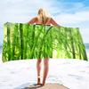 Bamboo Beach Towel Microfiber Bath Towel Quick Dry Sand Free Towels For Vacation Outdoor Swimming Pool Beach Yoga Travel Sport