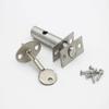 Stainless Steel Invisible Mortise Door Lock Iron Pipe Well Lock Fire Door Escape Aisle Lock Furniture Hardware