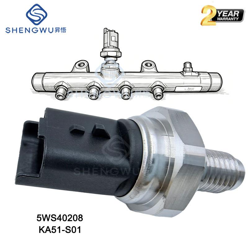 Fuel Rail High Pressure Sensor 8200579287 5WS40208 KA51-S01 For Renault Clio Megane Laguna Scenic Nissan Qashqai Juke 1.5 dCi