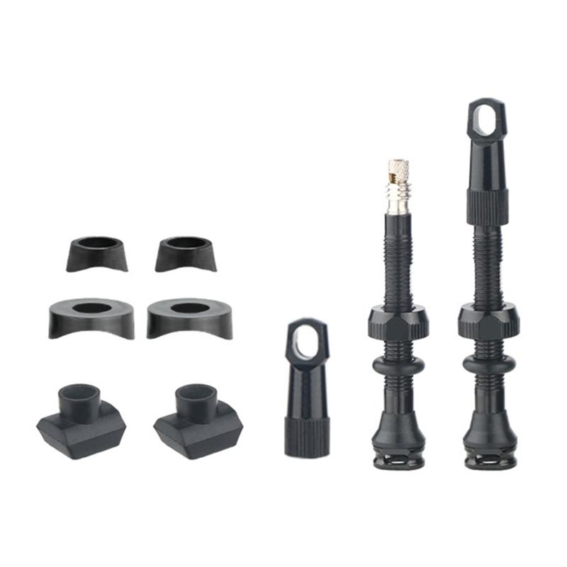 Solid Aluminum Alloys Tire Valves Bike Valves Extenders Cycling Valves Extenders for Mountain Bike